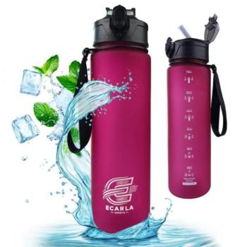 Poharak - Bordó matt kulacs - 750 ml kép