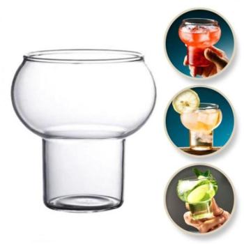 Poharak - Üveg buborékos pohár - 250 ml kép