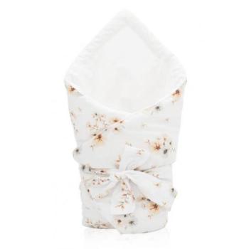 Pólyatakarók - Pamut babapólya, Boho Flowers kollekcióból kép