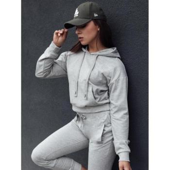 Pulóverek - Női rövid világos szürke pulóver kép