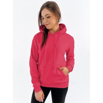 Pulóverek - Rózsaszín női kapucnis pulóver BY1164 kép