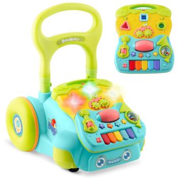 Ricokids 2in1 interaktív Járássegítő - Türkizkék kép
