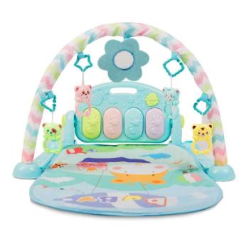 RicoKids 3in1 Interaktív játszószőnyeg hang-és fényeffekttel - Kék kép