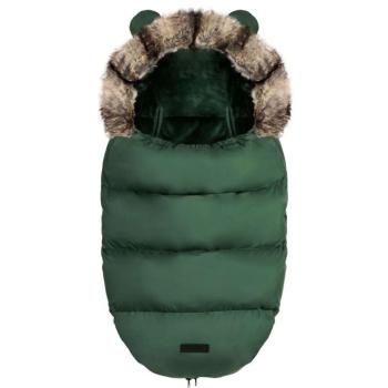 Ricokids Elmi Hálózsák babakocsihoz, szánkóhoz 95x48cm - Khaki kép