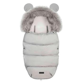 Ricokids Elmi Hálózsák babakocsihoz, szánkóhoz 95x48cm - Szürke kép