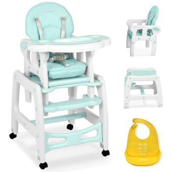 Ricokids Sinco 5in1 Etetőszék, összecsukható, 15kg - Türkiz kép