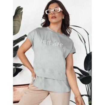 Rövid ujjú - Női menta színű póló DREAMS felirattal kép