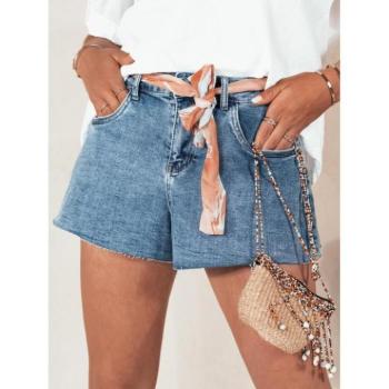 Rövidnadrágok - Női farmer rövidnadrág kék színben SY0352 kép