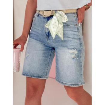 Rövidnadrágok - Női farmer rövidnadrág övvel SY0476 kép