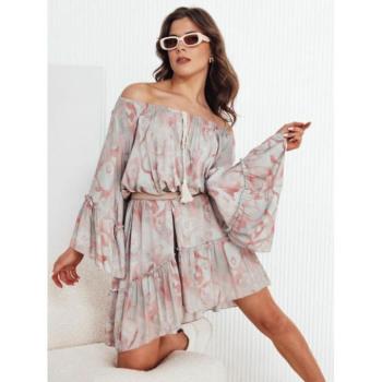 Ruhák hétköznapi viseletre - Laza szürke ruha széles ujjakkal kép