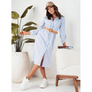 Ruhák hétköznapi viseletre - Női csíkos ingruha kép