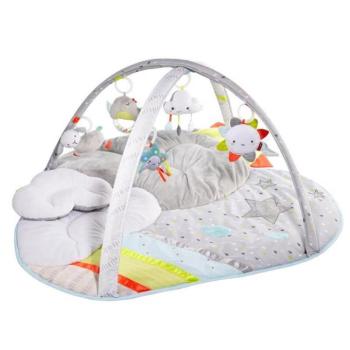 SKIP HOP Játszószőnyeg 5 játékkal, párna Silver Lining Cloud 0m+ kép