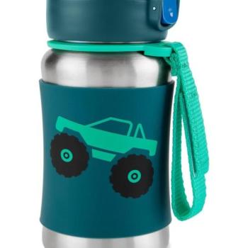 SKIP HOP Spark Style Rozsdamentes acél szívószálas vizespalack Mo... kép