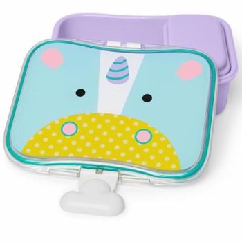 SKIP HOP Zoo Tízórai doboz 700 ml Egyszarvú 3év+ kép