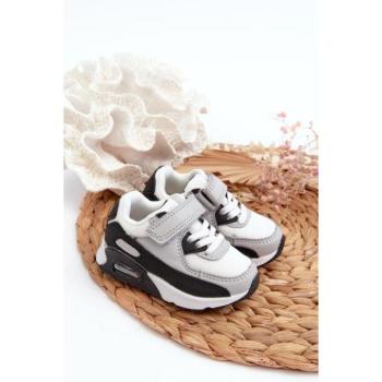 Sportcipők lányoknak - Gyermek sportcipők szürke színben kép