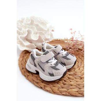 Sportcipők lányoknak - Szürke színű sportcipők gyerekeknek kép