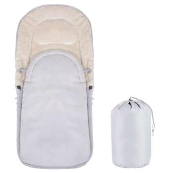 Springos Babakocsi Bundazsák - Gyapjú Bélés - 90cm kép
