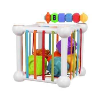 Szenzomotoros fejlesztő játékok - Érzékszervi színkocka kép