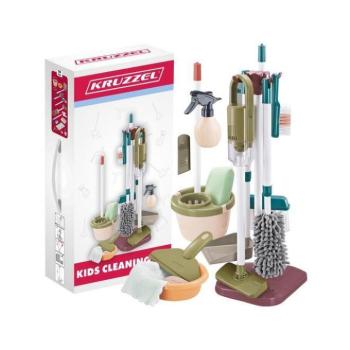 Szerepjátékok és foglalkozásos játékok - 15 az 1-ben gyerek tisztítókészlet kép