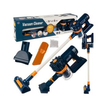 Szerepjátékok és foglalkozásos játékok - Függőleges kék porszívó gyerekeknek kép