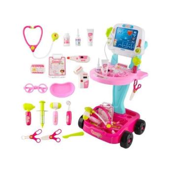 Szerepjátékok és foglalkozásos játékok - Orvosi kocsi tartozékokkal kép