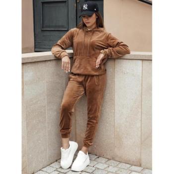 Szettek - Bársony barna női szett kép