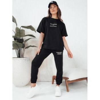 Szettek - Fekete női szett mintával kép