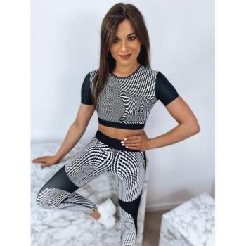 Szettek - Fekete színű női leggings és felső szett kép