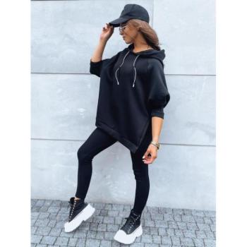 Szettek - Fekete színű, női leggings és pulóver szett kép