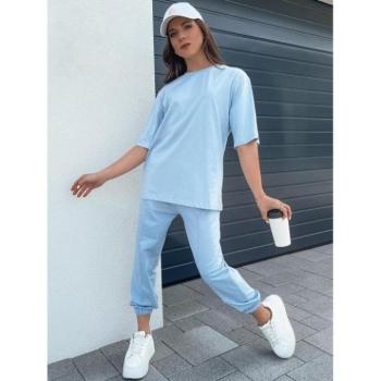 Szettek - Női melegítő szett kék színben kép