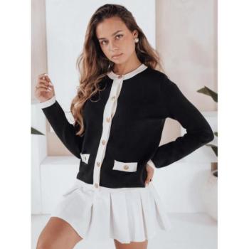 Szvetterek - Fekete elegáns női pulóver MY2558 kép