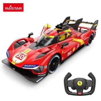 Távirányítós játékok - Távirányítós Ferrari 499P autó, 1:14 méretarány, Rastar kép