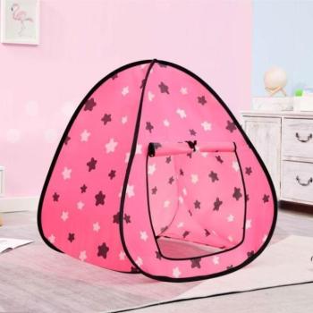 Teepee és gyerek sátrak  - Rózsaszín gyereksátor, csillagokkal kép