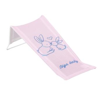 TEGA BABY Fürdetőágy kádba textil Little Bunnies - pink kép
