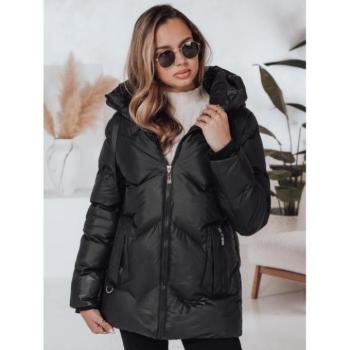 Télikabátok - Fekete női télikabát TY4997 kép