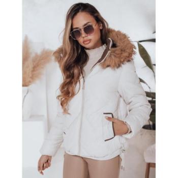 Télikabátok - Női fehér télikabát TY5002 kép