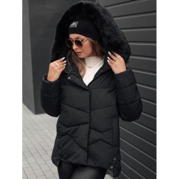 Télikabátok - Női télikabát fekete színben TY4672 kép