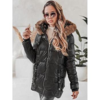 Télikabátok - Női télikabát, fekete színben TY5054 kép