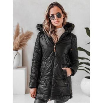 Télikabátok - Női télikabát, fekete színben TY5089 kép