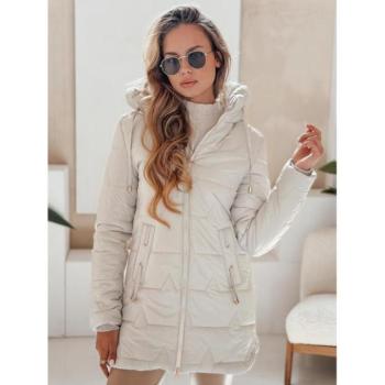 Télikabátok - Világosszürke női télikabát TY5092 kép