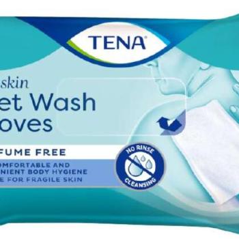 Tena ProSkin nedves Mosdatókesztyű 8db kép