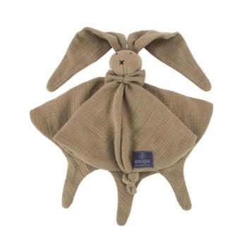 Textil játékok gyerekeknek - Doudou nyuszi, bézs színben kép