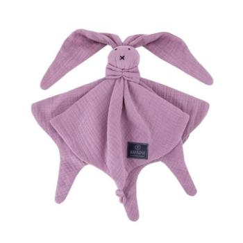 Textil játékok gyerekeknek - Doudou nyuszi, rózsaszín színben kép