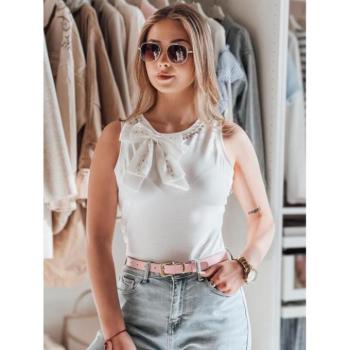 Ujjatlan - Női fehér póló masnival RY2732 kép