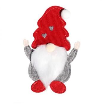 Ünnepi dekorációk - Evőeszköztartó, manó formájú kép