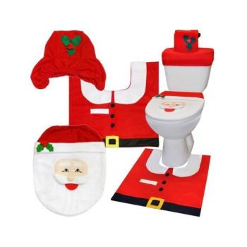 Ünnepi dekorációk - Fürdőszobai szőnyeg - karácsonyi szett kép