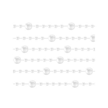 Ünnepi dekorációk - Karácsonyi gyöngyfüzér - 5 m kép