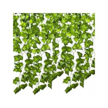 Ünnepi dekorációk - Műborostyán girland - 6,3 m - kép