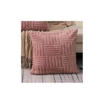 Ünnepi dekorációk - Pihe-puha rózsaszín párnahuzat kép