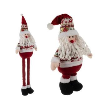 Ünnepi dekorációk - Teleszkópos Mikulás - 95 cm kép